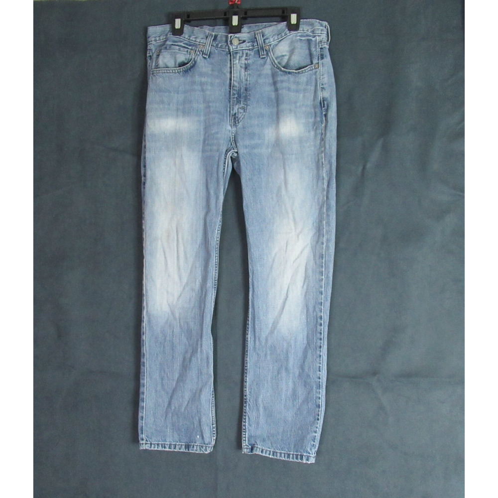 Levis Jeans Mens Size 34 Blue Straight Relaxed Denim 90s Y2K Cowboy Outdoor